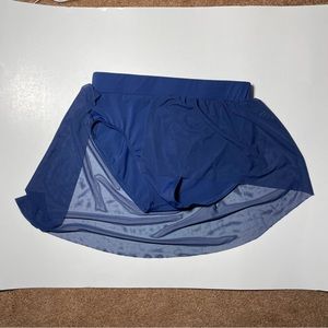 Blue Balera Mesh Half Skirt, Size LC, Perfect for your dancer